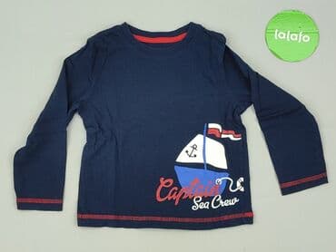 bluzka z traktorem dla chłopca: Blouse, Lupilu, 3-4 years, 98-104 cm, condition - Very good — 2