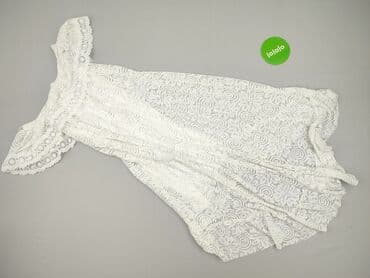 bialy kombinezon na jedno ramie: Sukienka damska, rozmiar S — 4