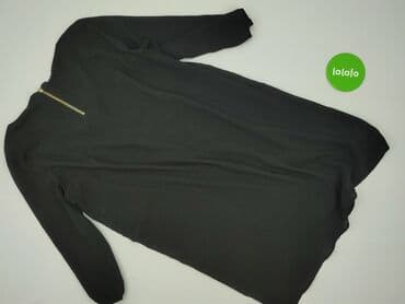 czarną sukienka z białym kołnierzykiem h m: H&M, Sukienka damska, rozmiar M — 4