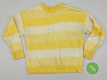 sweter w paski damski: Pieces, Sweter damski, rozmiar M — 2