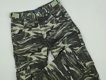 spodnie cargo decathlon: Męskie spodnie cargo QUATRO – rozmiar 32 - Wzór: moro/ciemny kamuflaż — 1