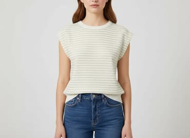 koszula wiya w paski: Sweter damski, rozmiar S — 6