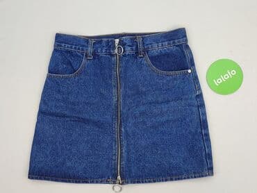 krótkie jeansowe spódniczka: Spódnica damska, rozmiar M — 2