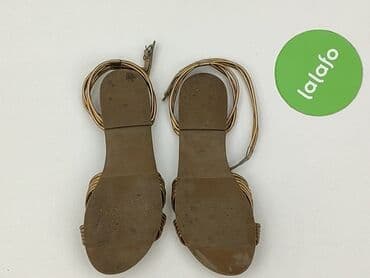 czerwone sandały h m: H&M, Босоніжки жіночі, розмір 36 — 3