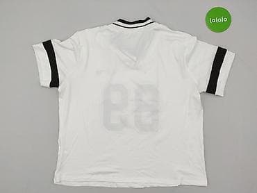 kremowe dresy: T-shirt damski, rozmiar XL — 3