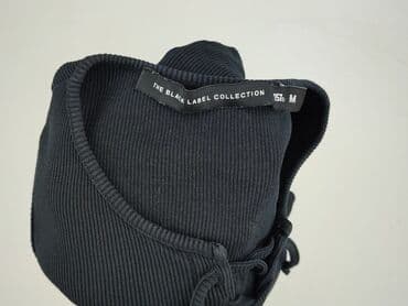 czarne t shirty damskie w serek: T-shirt damski, rozmiar M — 4