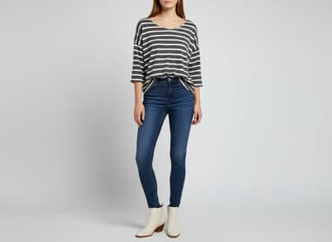 koszula wiya w paski: Bluzka damska, rozmiar S — 8