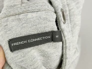 biale buty skarpetkowe: French Connection, Bluza z kapturem damska, rozmiar M — 4
