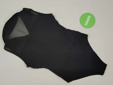 czarne t shirty basic: Wybierz, Body damskie, rozmiar L — 3