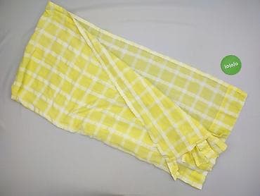 Свічки: Zasłony panelowe w kratkę – komplet - Kolor: żółty z białą kratą — 3