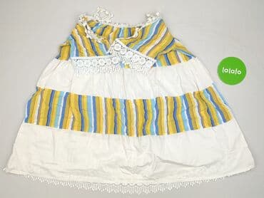 bluzka żółta w czarne paski: Tunika damska, L — 3