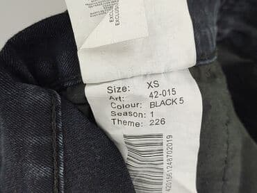 spódniczka dżinsowe z wysokim stanem: FB Sister, Spódnica damska, rozmiar XS — 5