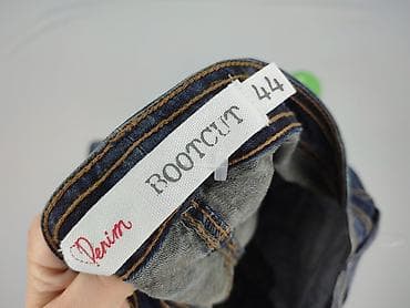 dżinsy bootcut: Denim, Jeansy damskie, rozmiar 2XL — 4