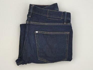 woskowane spodnie z wysokim stanem h m: H&M, Jeansy dla mężczyzn, rozmiar L — 6