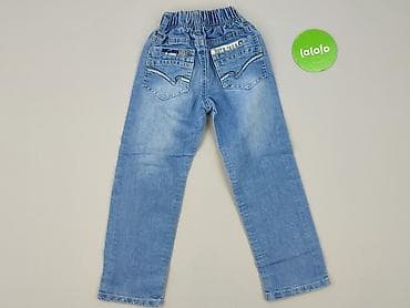 bluza bolerko: Spodnie jeansowe, 5-6 lat, 116, stan - Bardzo dobry — 3