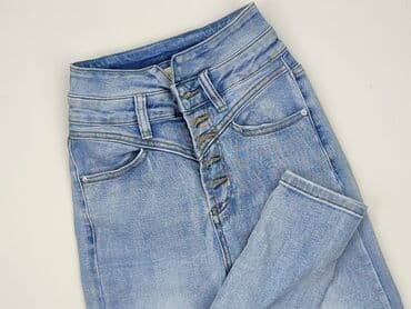 dżinsy push up z wysoką talią: Jeans for women, size XS (EU 34) — 1