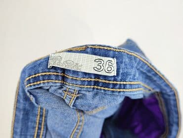 jeansy damskie z zamkiem z tyłu: Jeansy damskie, rozmiar S — 4