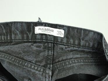 spodenki jeansowe z wysokim stanem pull and bear: PULL&BEAR, Szorty damskie, rozmiar S — 5