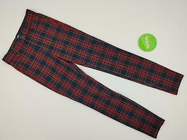 spodnie w romby: Zara, Spodnie materiałowe damskie, rozmiar XS — 2