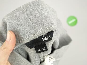 leginsy prazkowane hm: H&M, Legginsy Krótkie damskie, rozmiar M — 4
