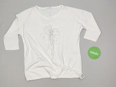 koszulka z kwiatem stradivarius: Bluzka damska, S — 2