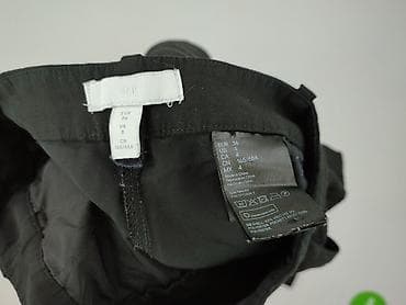 36 eu: H&M, Spodnie materiałowe damskie, rozmiar S — 4