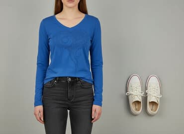 koszulki z długim rękawem damskie von dutch: Carry, T-shirt damski, rozmiar S — 1