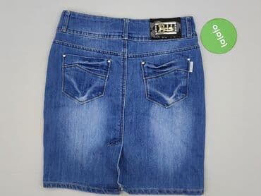 spódniczka dżinsowe z wysokim stanem: Spódnica damska, rozmiar S — 3