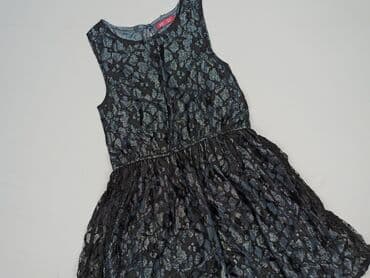 sukienka z prążkowanej dzianiny h: Dress, Young Dimension, 10 years, 134-140 cm, condition - Very good — 1