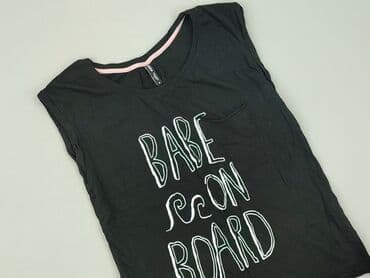 t shirty z czerwonem napisem: Cropp, Women`s T-shirt, size M (EU 38) — 1