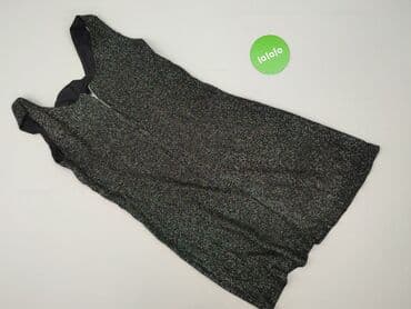 rajstopy czarne ze srebrną nitką: Sukienka damska, rozmiar S — 4