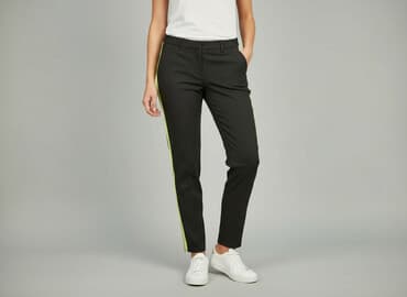 neonowe spodnie damskie: Mohito, Spodnie materiałowe damskie, rozmiar S — 6