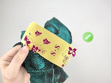 turkusowy: Legginsy Eleganckie damskie, rozmiar S — 4