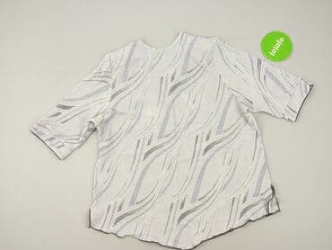 biała bluzka z haftem góralskim: Bluzka damska, rozmiar L — 4