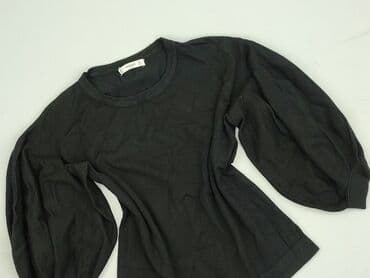 czarne t shirty basic: Mango, Bluzka damska, rozmiar M — 1