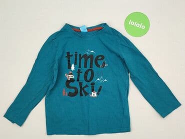 koszulka z psem: Blouse, Little kids, 7 years, 116-122 cm, condition - Very good — 2