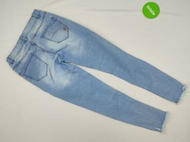 dżinsy z wysokim stanem czarne: Beloved, Jeansy damskie, M — 3