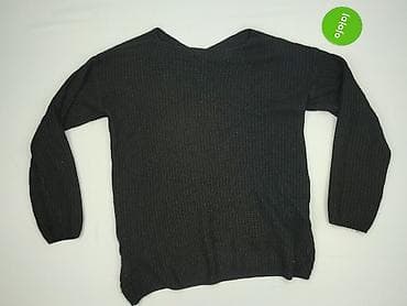 czarne golfy: Jean Pascale, Sweter damski, rozmiar M — 3