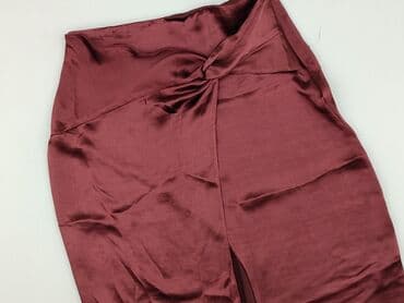 satynowe spódnice z rozcięciem: Women`s skirt, size S — 2
