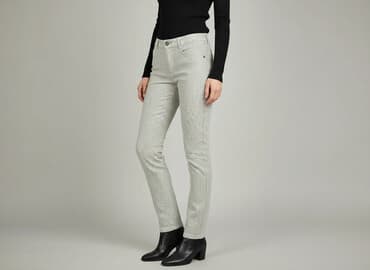 zara spodnie dzianinowe: Spodnie materiałowe damskie, rozmiar XS — 6