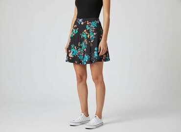 spódnice midi z rozcięciem bershka: Bershka, Spódnica damska, rozmiar S — 1