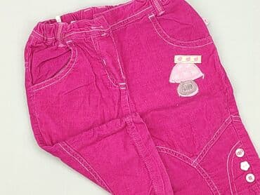 woskowane spodnie bezowe: Baby material trousers, 1-3 months, 56-62 cm, Okay, condition - Very good — 1