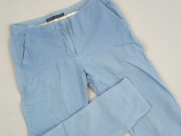 Women: Zara, Material trousers for women, size S (EU 36) — 1