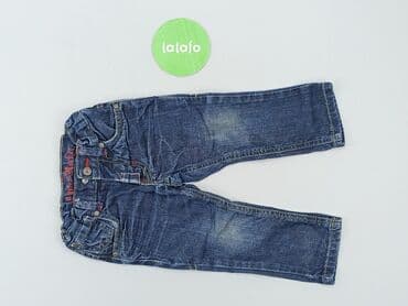kurtka do biegania 4f: Denim pants, KappAhl, 12-18 months, condition - Good — 2