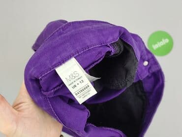 fioletowe jeansy damskie: Marks & Spencer, Jeansy damskie, rozmiar M — 4