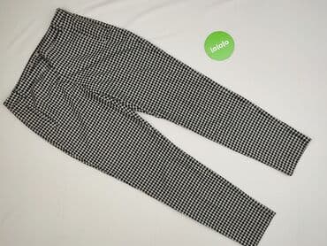 ubrania w pepitkę: Spodnie materiałowe damskie, rozmiar S — 3