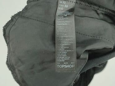 welurowy dres krótkie spodenki: Topshop, Szorty damskie, rozmiar M — 5