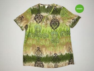 szmaragdowa bluzki damskie: Bluzka damska, rozmiar XL — 2