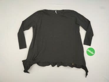 czarne bluzki z krótkim rękawem allegro: Women's blouse, size 4XL (EU 48) — 2