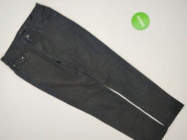 czarne spodnie jeansy: Jeansy damskie, rozmiar M — 2
